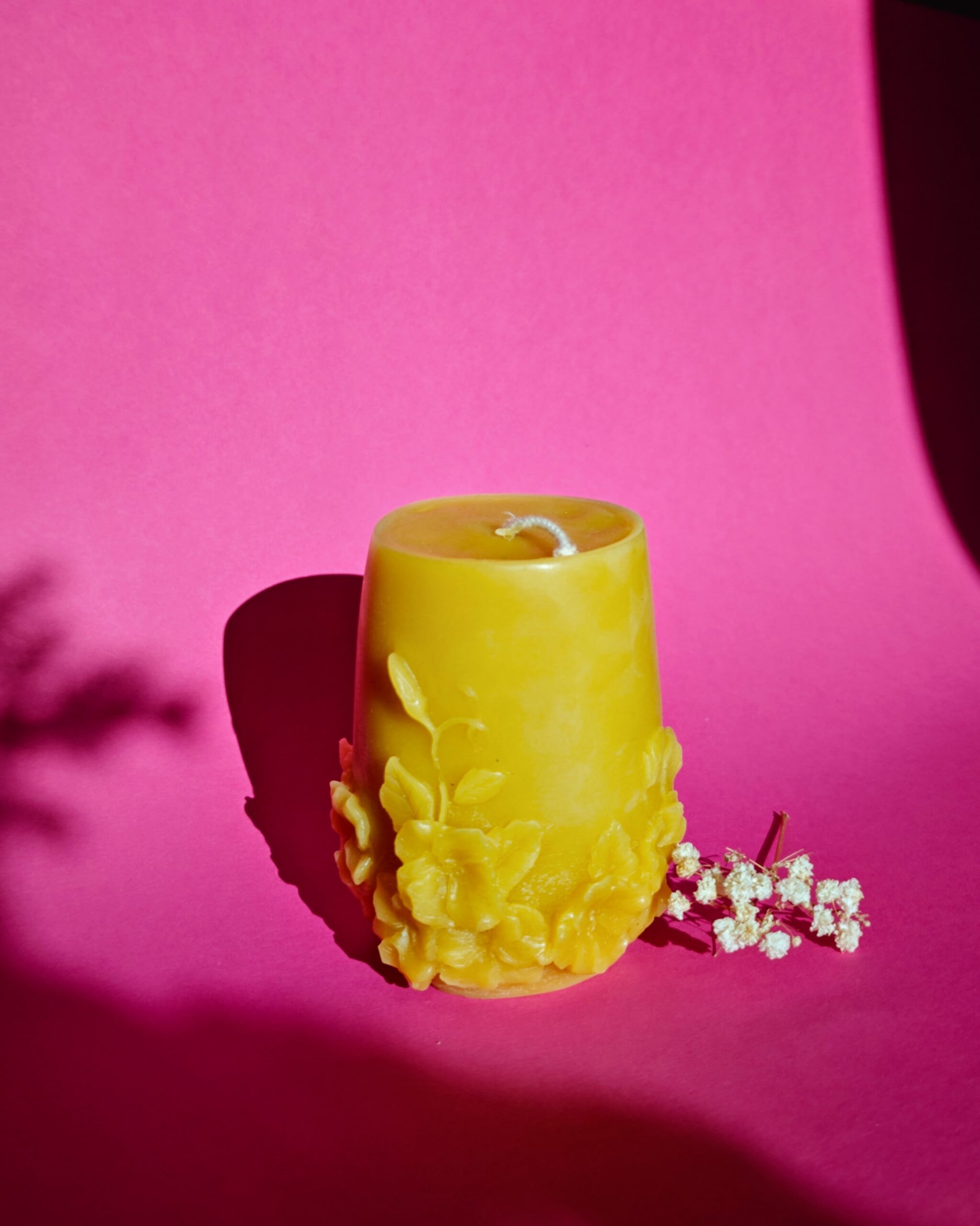 Žvakė cilindras "Žydėjimas" Žvakė cilindras "Žydėjimas"